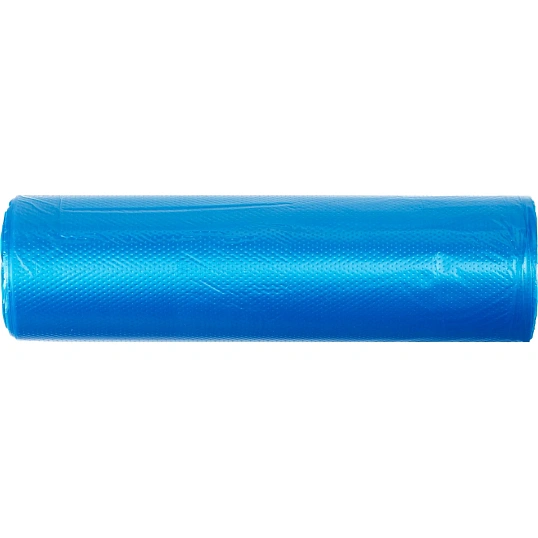 Мешки для мусора ПНД 120л 11мкм 10шт/рул синий 70х110см