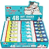 Ластик прямоугольный M&G So Many Cats, 43x18x12 мм, ПВХ, белый, уп ассорти