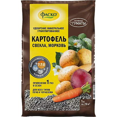 Удобрение сухое Фаско 5М минер. Картофель гранул. 1кг/Of000101133