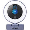 Веб-камера UGREEN CM910 (65857) USB HD,2K@30FPS,с подсветкой,серый