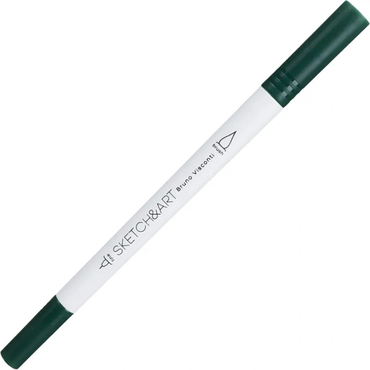 Набор маркеров ДВУС.СКЕТЧ-МАРКЕРЫ(КИСТОЧКА+ЛИНЕР)SKETCH&ART12 ЦВ.,22-0082