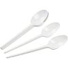 Ложка одноразовая столовая  165мм, белая, КОМУС ПС 100шт/уп