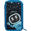 Пенал Robot Hello 2 отд., ткань, 190х110 мм, ПКТ 11-20