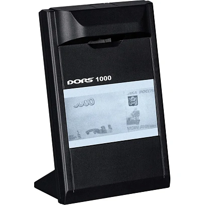 Детектор банкнот DORS 1000 M3 инфракрасный, черный