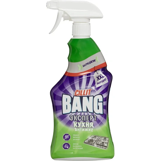 Чистящее средство для кухни CILLIT BANG Анти-Жир с курком 750мл