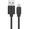Кабель PERO DC-03 USB-A to Lightning, 2.4 А, 2м, черный