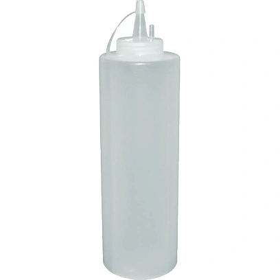 Емкость для соуса  375мл. d=57мм. h=218мм.с крыш.прозр.MGprof,24шт/уп,32097