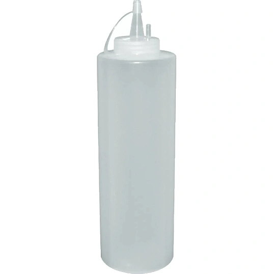 Емкость для соуса  375мл. d=57мм. h=218мм.с крыш.прозр.MGprof,24шт/уп,32097