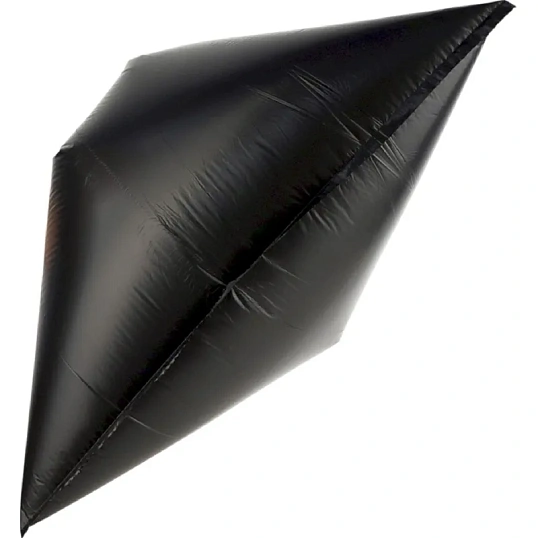 Мешки для мусора ПВД 60л 30мкм 30шт/рул черные 580х680