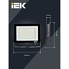 Прожектор светодиодный СДО 06-50 6500К IP65 черн. IEK LPDO601-50-65-K02