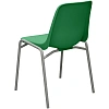 Стул GL_Комус Мебель Стрит RAL 9006, (пластик зеленый)
