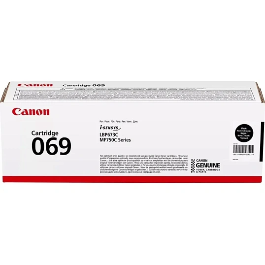 Тонер-картридж Canon CRG 069 BK (5094C002)