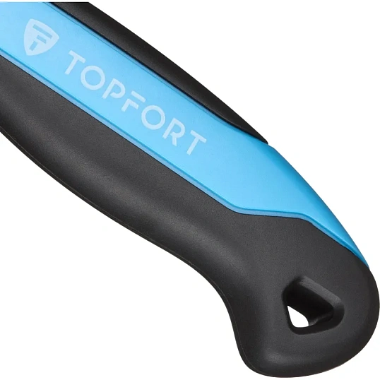 Нож раскройный TOPFORT роликовый, 28мм лезвие,ABS+TPR