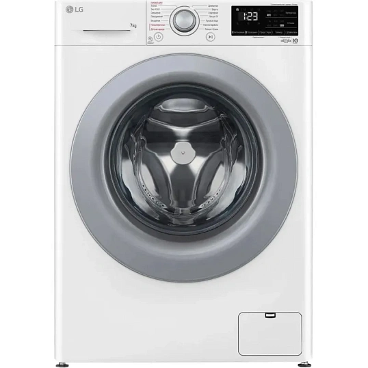 Стиральная машина LG F2V3HS4W кл.:A фронт. макс.:7кг белый инвертер