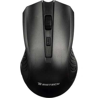 Мышь компьютерная C-WM603/BT-JWM-001 черная, 800-1600DPi 2.4Ггц 115x68x38мм