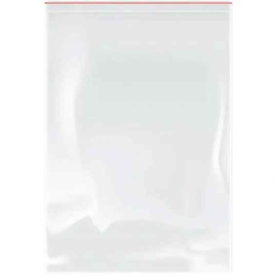 Пакет с замком (Zip Lock) 25x35 см., 35мкм, 100 шт/ ЭКОНОМ