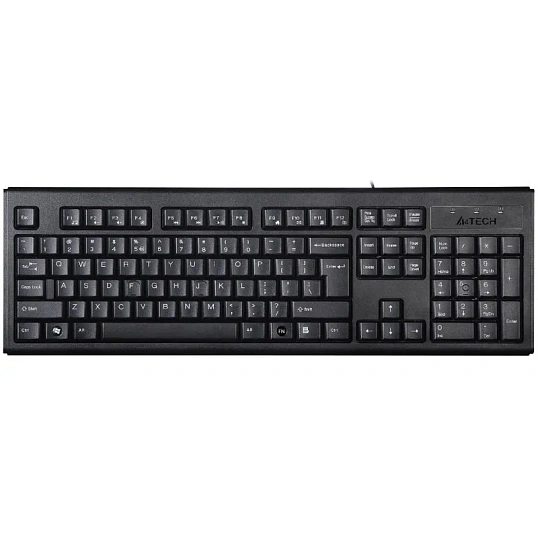 Клавиатура A4Tech KR-83 черный USB (533406)