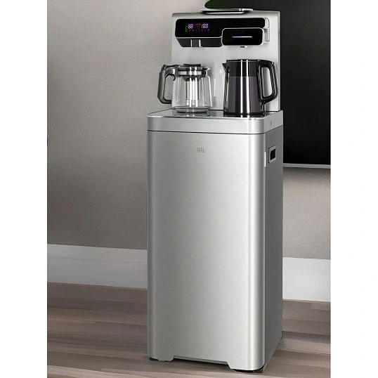 Кулер Ecotronic TB44-LE silver с чайным столиком Тиабар
