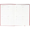 Ежедневник недатированный ATTACHE Soft touch А5, 140х200мм, 136л, красный