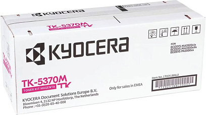 Тонер-картридж (1T02YJBNL0) Kyocera TK-5370M для Ecosys PA3500cx пурпурный