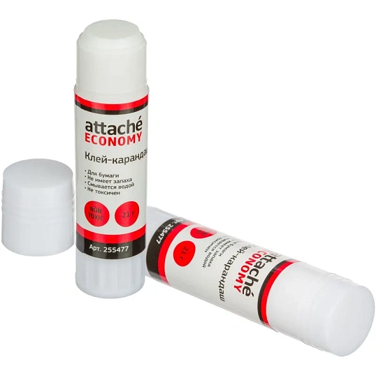 Клей-карандаш 21г Attache Economy