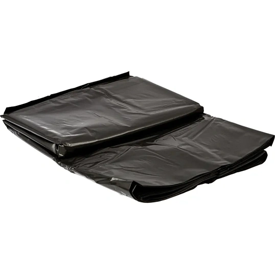 Мешки для мусора ПВД 200л 55мкм 10шт/уп черные 70х140см Luscan