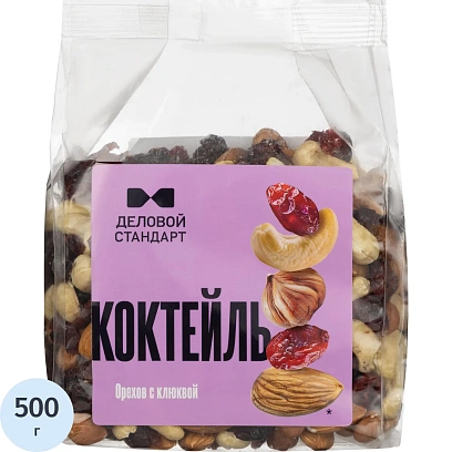 Коктейль Деловой Стандарт с клюквой 500 г