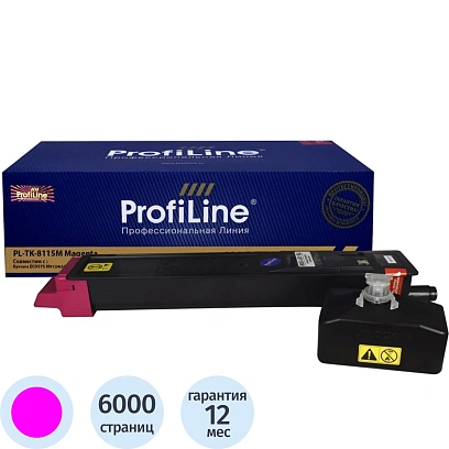 Тонер-картридж ProfiLine TK-8115M пур. для Kyocera Mita M8124cidn