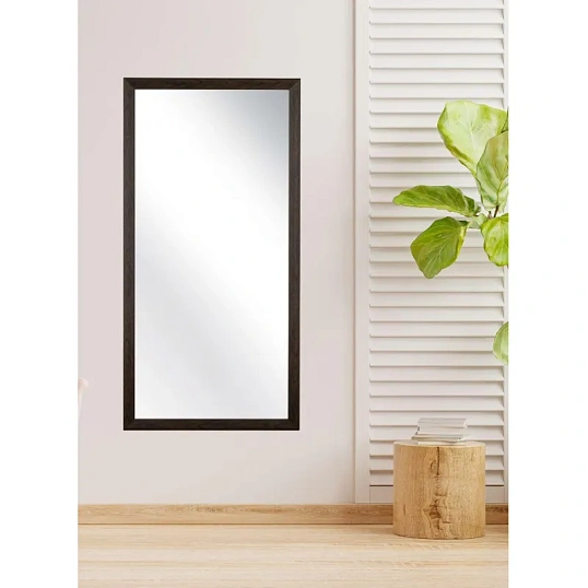 Зеркало МГЛ_настенное Комус Мебель НБ70 (600x1200) багет ПЛС венге