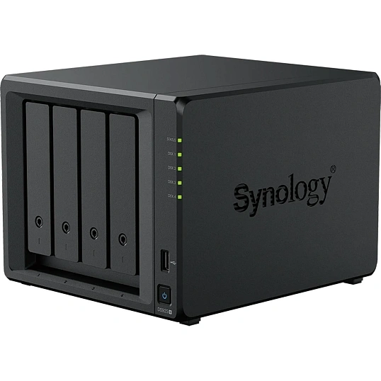 Сетевое хранилище Synology DS925+ 4x2.5/3.5 SATA/Ryzen V1500B//4GB DDR4