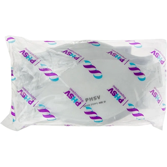 Полумаска фильтрующая PHSV 3010 без кл FFP1 до 4ПДК 10шт/уп