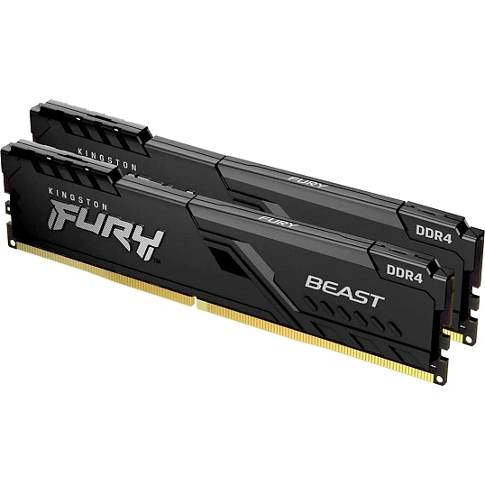 Модуль памяти Kingston FURY DDR4 DIMM 16Гб(2х8Гб) 3200MHz(KF432C16BBK2/16)T
