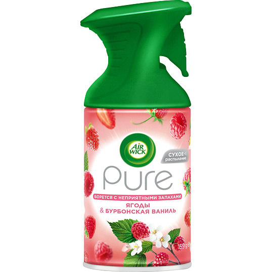 Освежитель воздуха Air Wick Pure в аэрУп Счастье в кажНоте ЯгодБурбонваниль