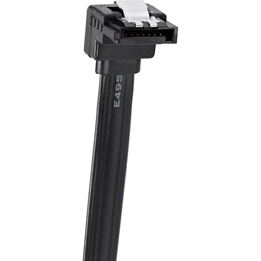 Кабель SATA M --SATA M 3.0V 7 pin  угл разъем Telecom  0.5m <TUS705-0.5M
