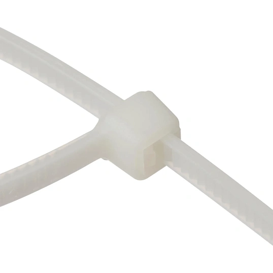 Хомут стяжка нейлоновая морозост Topfort 3х150 (2,5х150 мм) белый 100 шт/уп