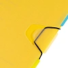 Ежедневник недатированный Bright Colours на спирали, А5, 272 стр., ЖЕЛТЫЙ
