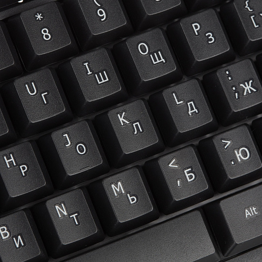 Клавиатура C-KB3031 черная, USB, 104кн BT-JKB-002/C-KB3031