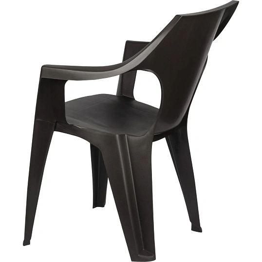 Кресло PR_Decorona DeForma 550x535x785 мм теплый орех