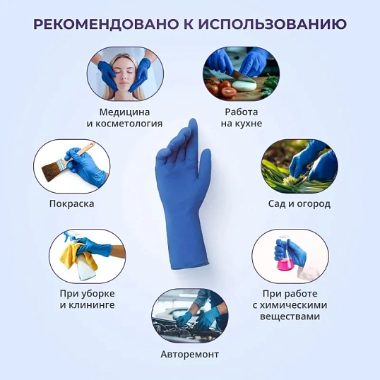 Перчатки однораз. латекс.Libry,н/с,н/о,High Risk(арт.KHR002),(M)25пар/уп,ПС