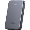 Внешний аккумулятор UGREEN PB507(75131B)10000mAh,с двумя вых,20W,сер космос