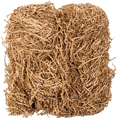 Наполнитель бумажный Крафт корич пл80гр крафт офсет, уп. 500гр арт.БН-500кр