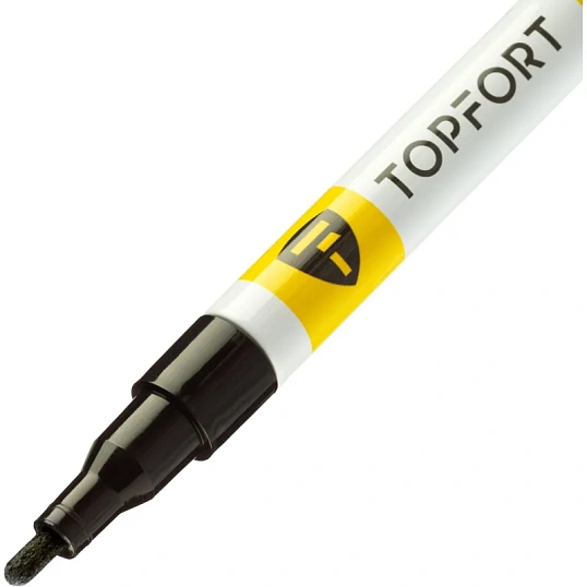 Маркер лаковый TOPFORT Paint 2 мм черный