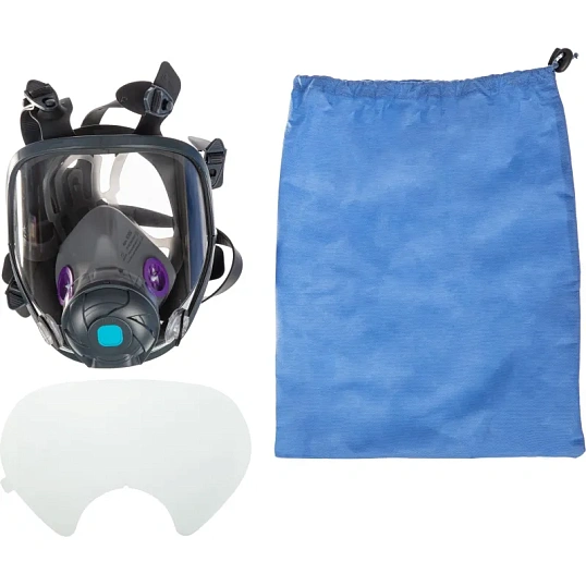 Маска полнолицевая панорамная PHSV 9300, р.S