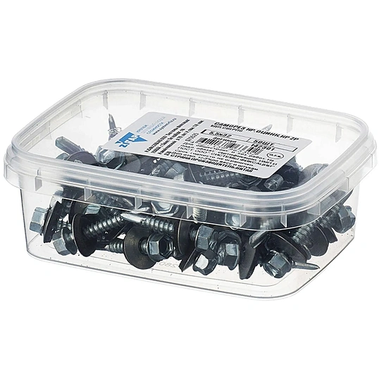 Саморезы кр. оцин КРс ZP 5,5х32 удл.сверло 50шт/уп-контейнер Zitar (142301)