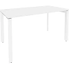 Стол ONIX-П П на металлокаркасе O.MP-SP-3.7 белый бриллиант/белый Ш1380