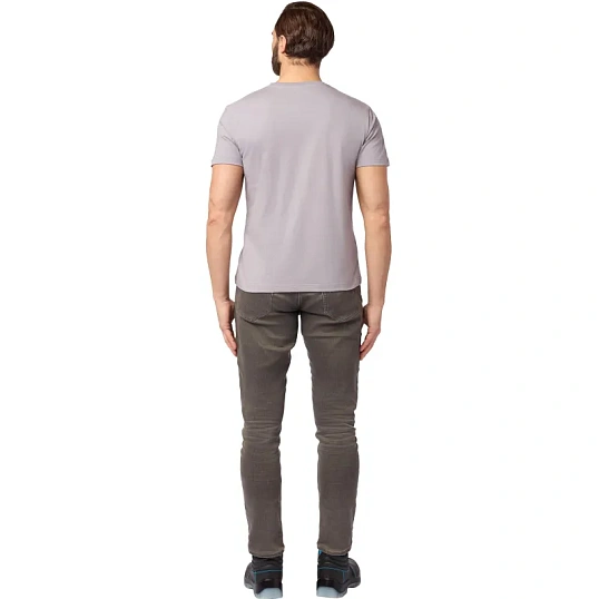 Футболка (160 г.) с кор.рукавом св.серый (XL)