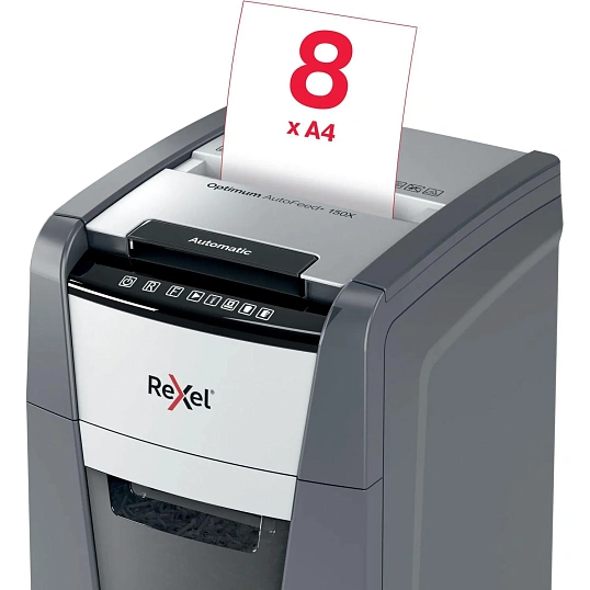 Шредер (уничтожитель) Rexel Optimum AutoFeed+ 150X, 4 ур.секр.,150л,44л