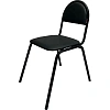 Стул КО_Echair 00С Серна каркас черный, к/з черный 201