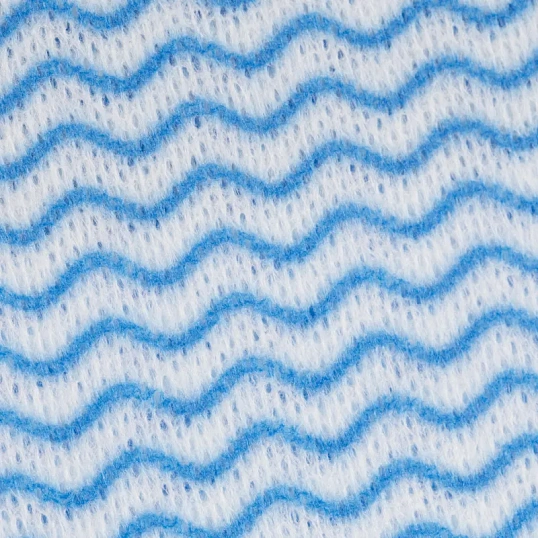 Салфетки хозяйственные SYR нетканое полотно 30х60см 25шт/уп синие 993498