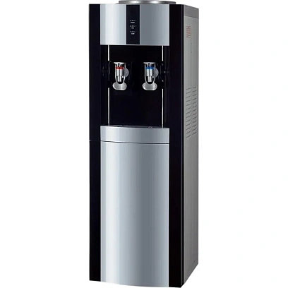 Кулер для воды напольный Ecotronic Экочип V21-LE black+silver